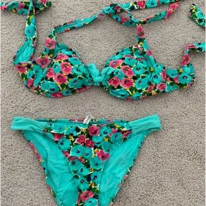 Floral bikini from Aerie
